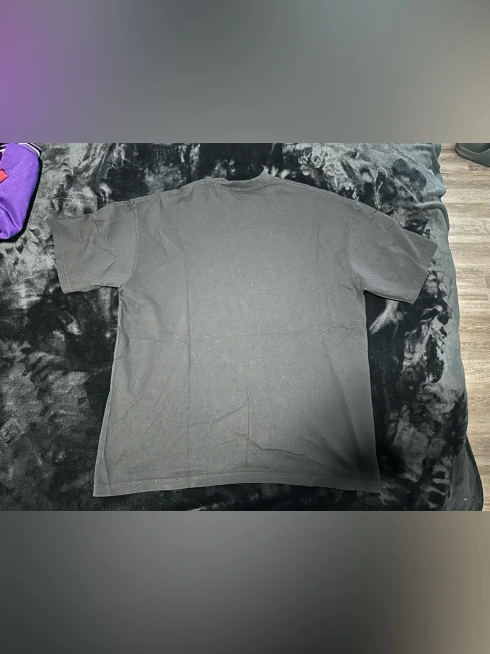 Mens Inaka Power Gym Teddy Bear Disguise Graphic Tee T-Shirt - Black Size XL - Picture 4 of 4